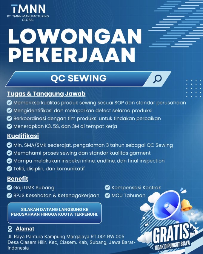 PT. TMNN Manufacturing Global